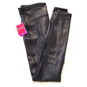 SPANX faux leather legging